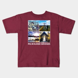 Milwaukee County Bridges • MKE WI Kids T-Shirt